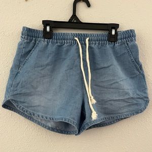 Blue Kendall & Kylie shorts. Drawstring. Never worn. Stretchy